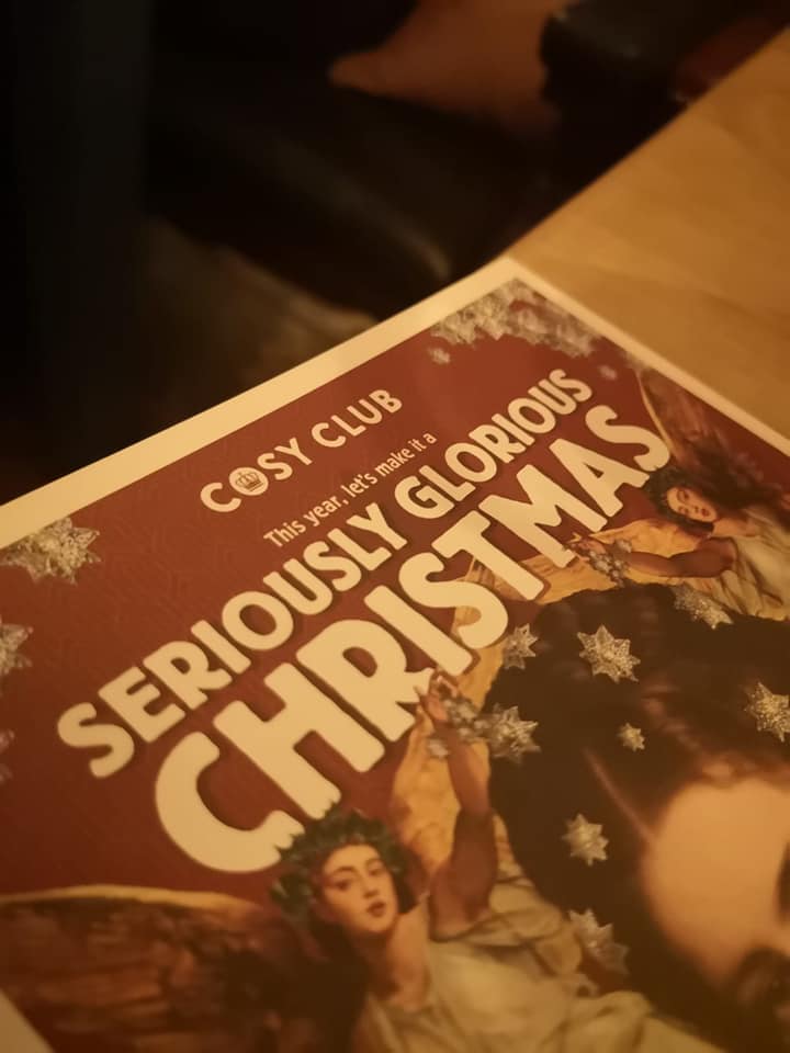 Cosy Club Christmas Menu 2019 – It’s Christmaaaaas!